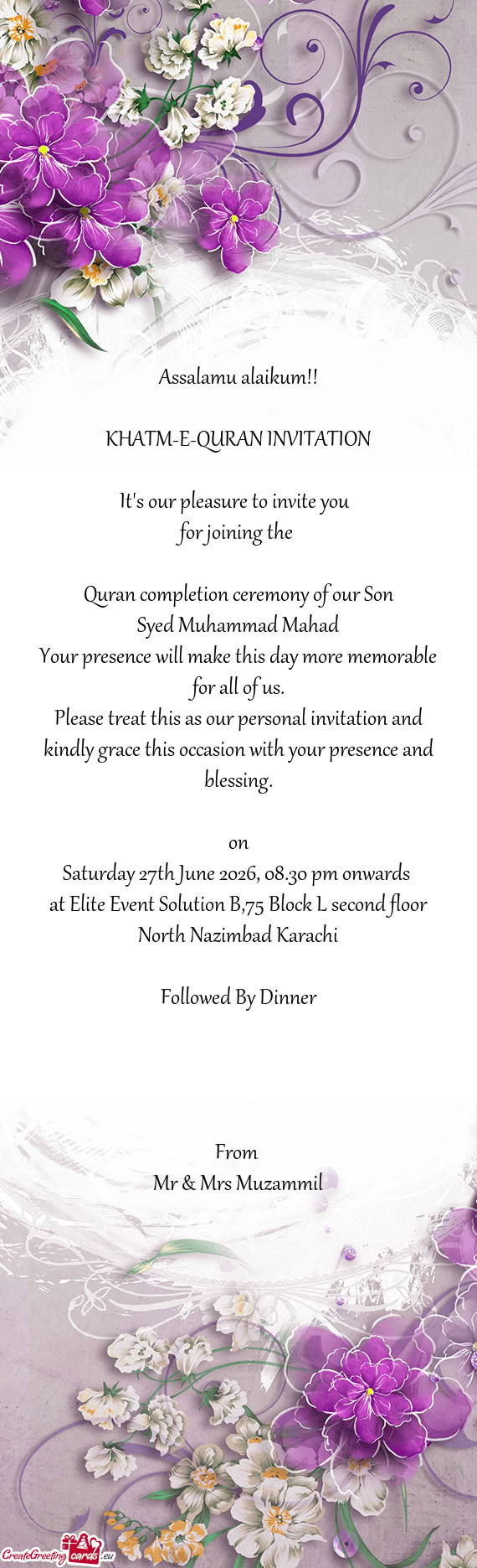 Syed Muhammad Mahad