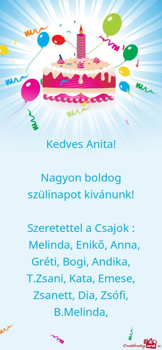 Szeretettel a Csajok