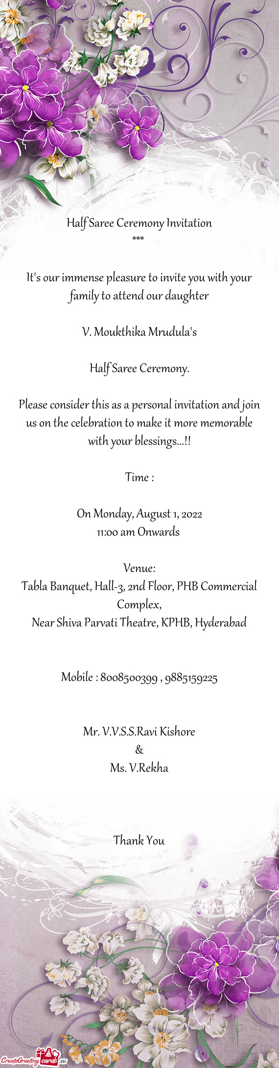 Tabla Banquet, Hall-3, 2nd Floor, PHB Commercial Complex