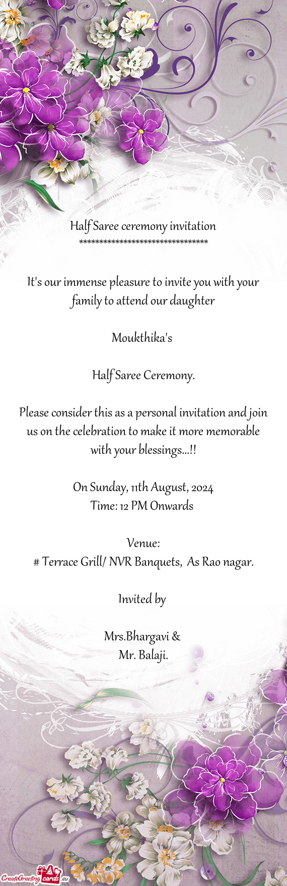 # Terrace Grill/ NVR Banquets, As Rao nagar