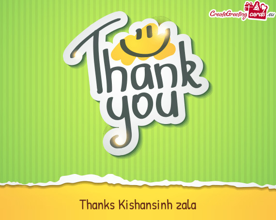 Thanks Kishansinh zala