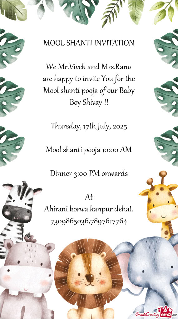 Thursday, 17th July, 2025