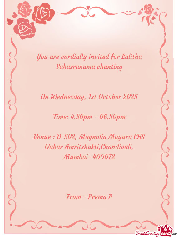 Time: 4.30pm - 06.30pm