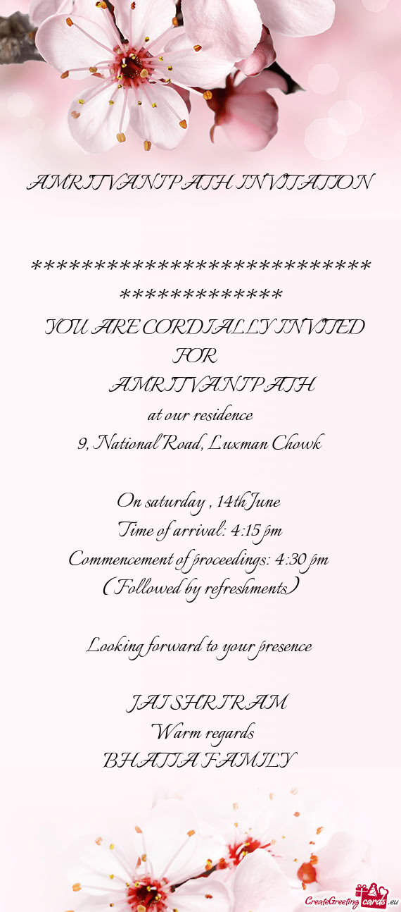 Time of arrival: 4:15 pm