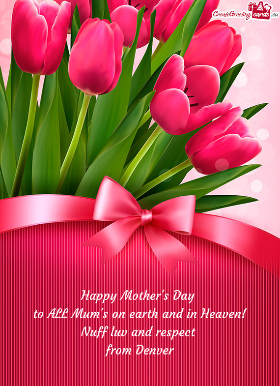 To ALL Mum