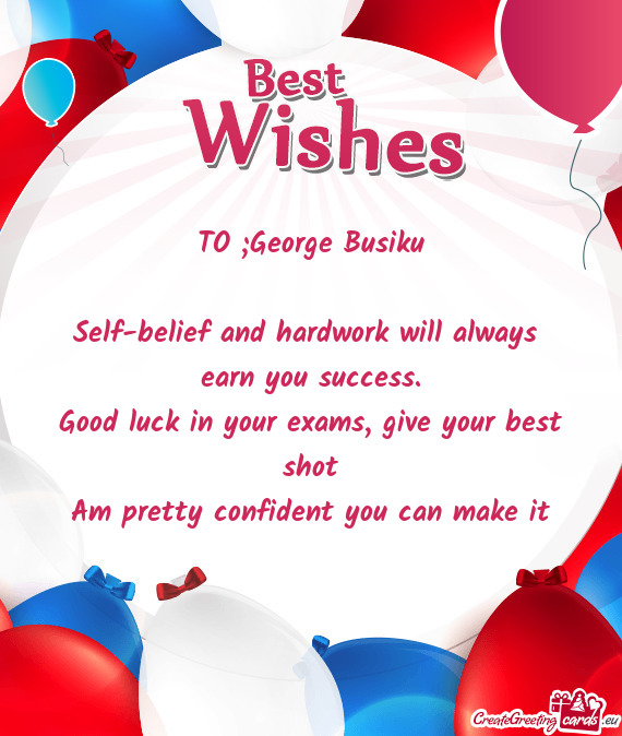 TO ;George Busiku