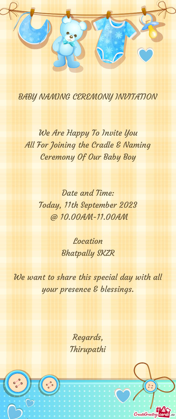 Today, 11th September 2023