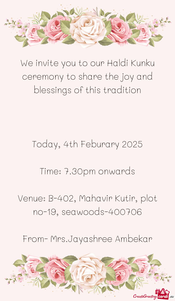 Today, 4th Feburary 2025