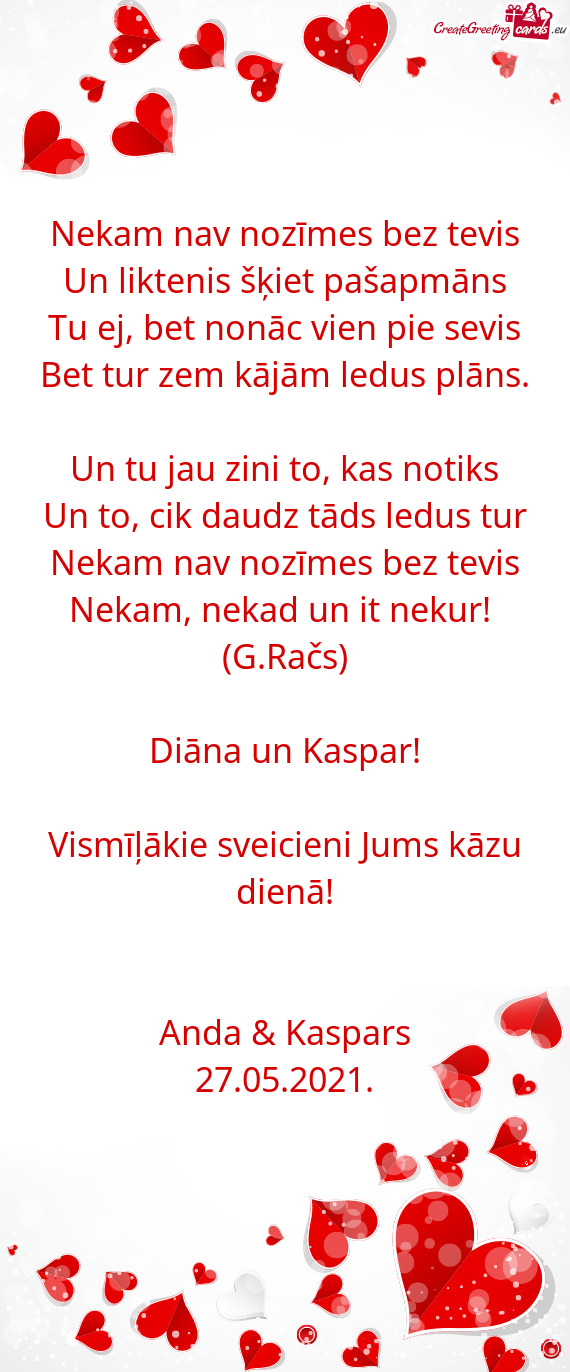 Un liktenis šķiet pašapmāns