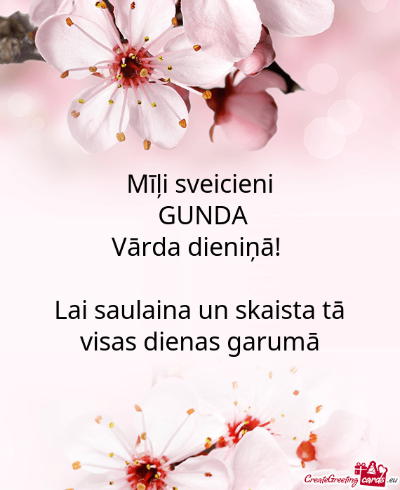 Vārda dieniņā