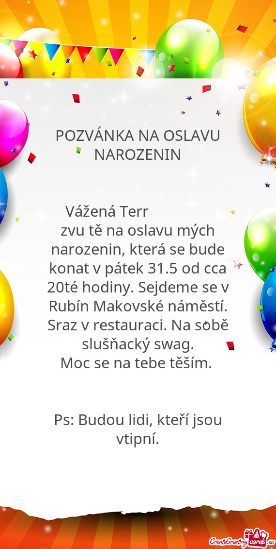 Vážená Terr