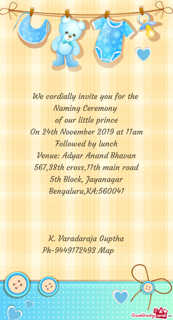 Venue: Adyar Anand Bhavan