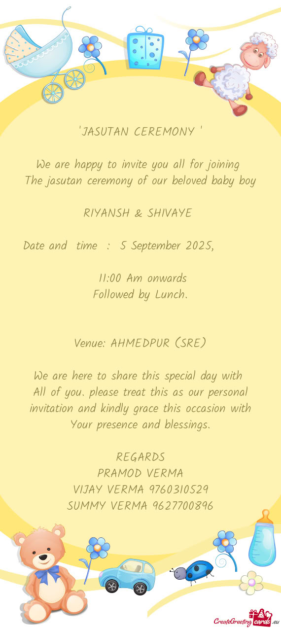 Venue: AHMEDPUR (SRE)