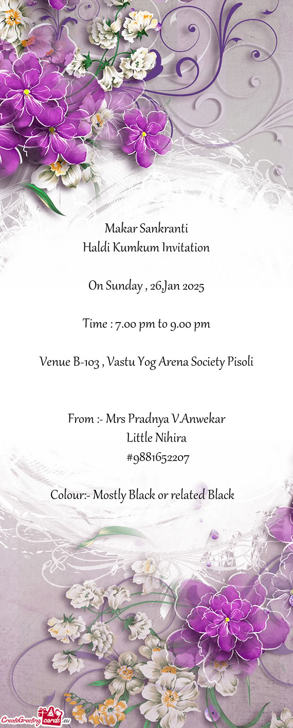 Venue B-103 , Vastu Yog Arena Society Pisoli