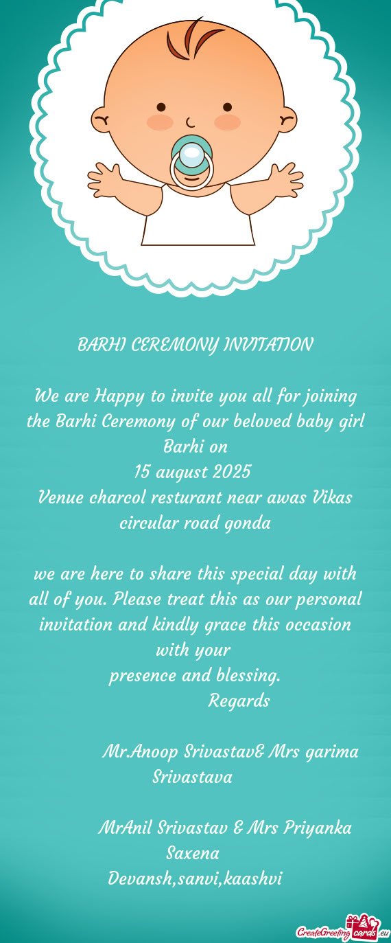 Venue charcol resturant near awas Vikas circular road gonda