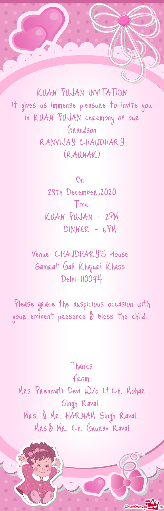 Venue: CHAUDHARY