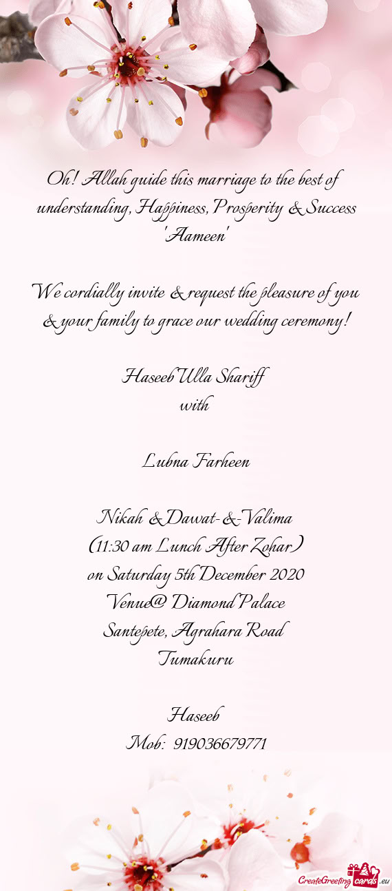 Venue@ Diamond Palace