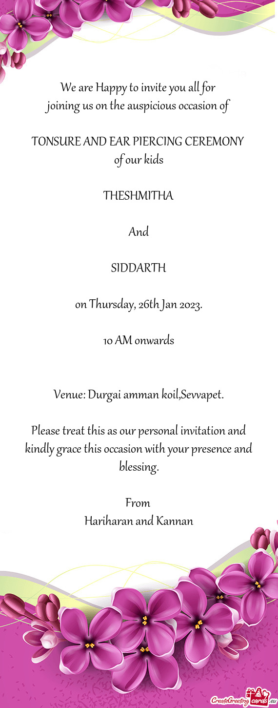 Venue: Durgai amman koil,Sevvapet