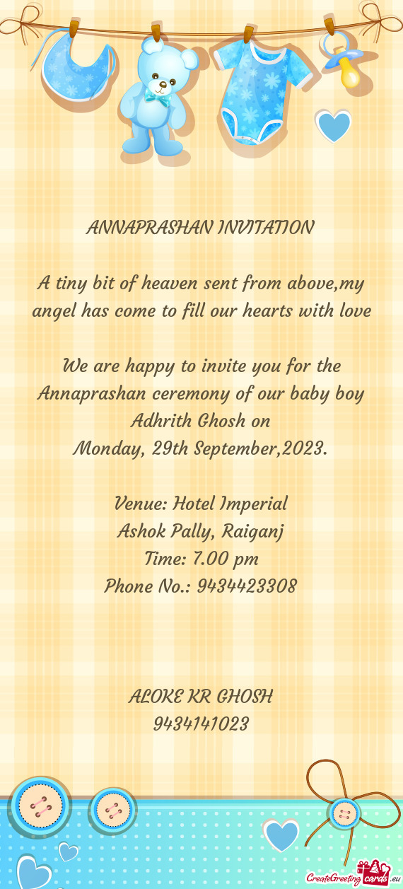 Venue: Hotel Imperial