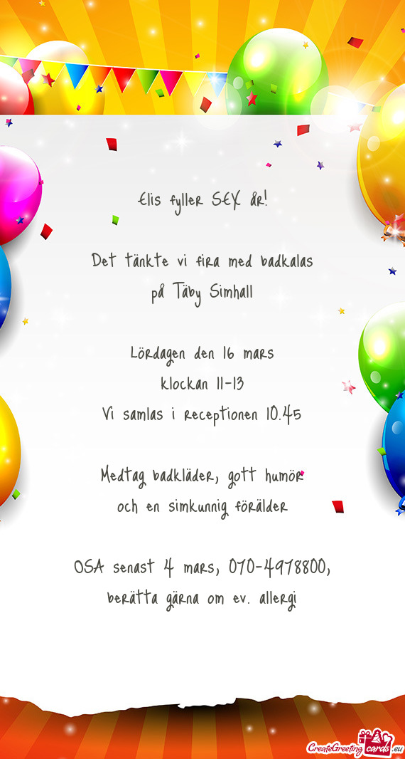 Vi samlas i receptionen 10.45