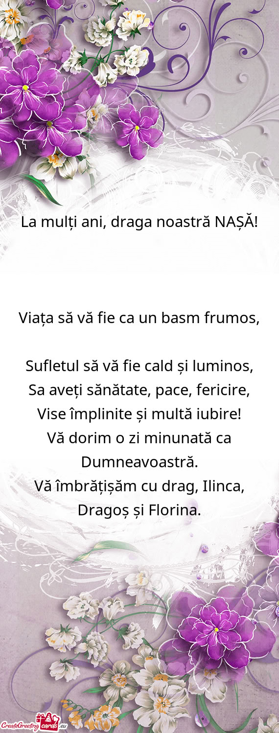 Viața să vă fie ca un basm frumos