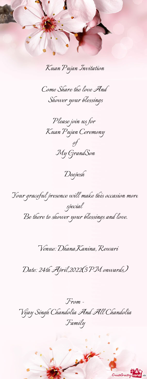 Vijay Singh Chandolia And All Chandolia Family