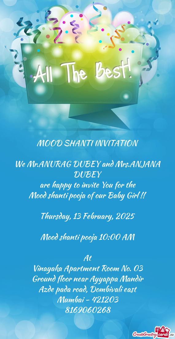 Vinayaka Apartment Room No. 03