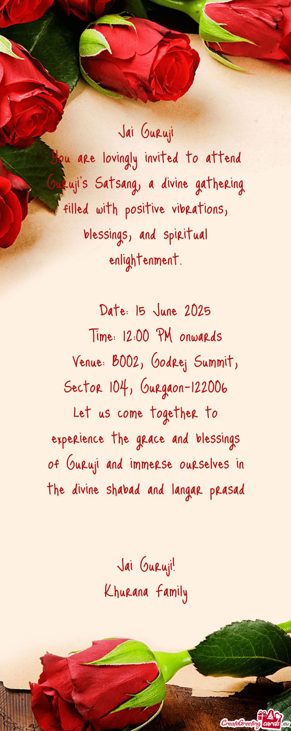 Vine shabad and langar prasad