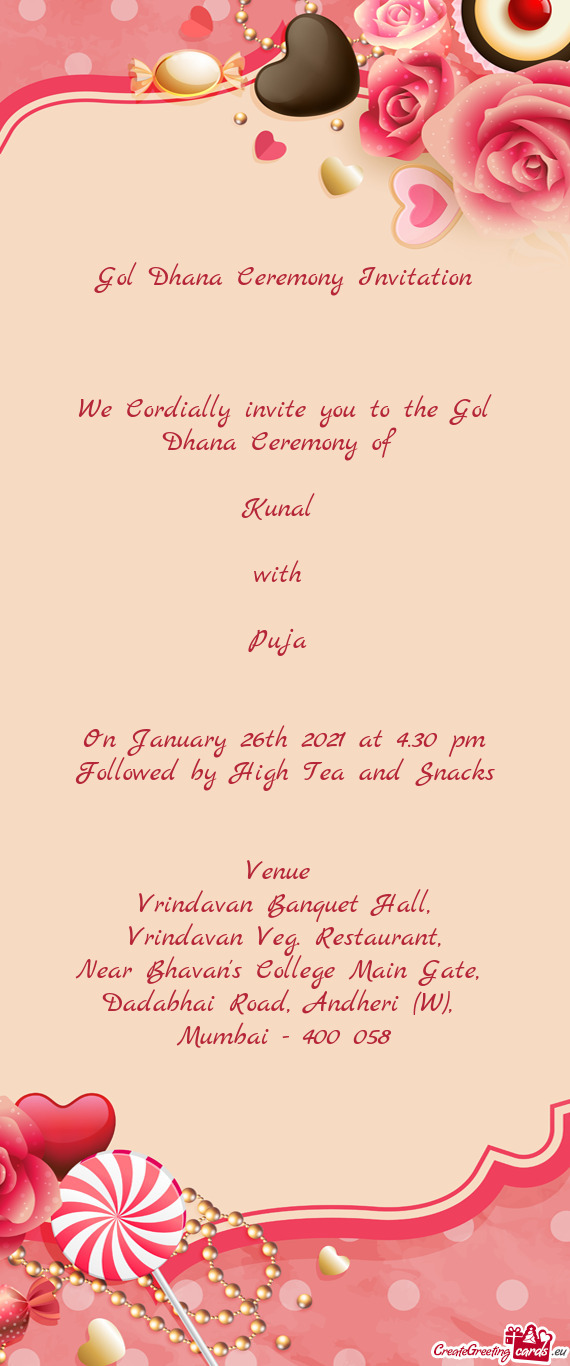 Vrindavan Banquet Hall