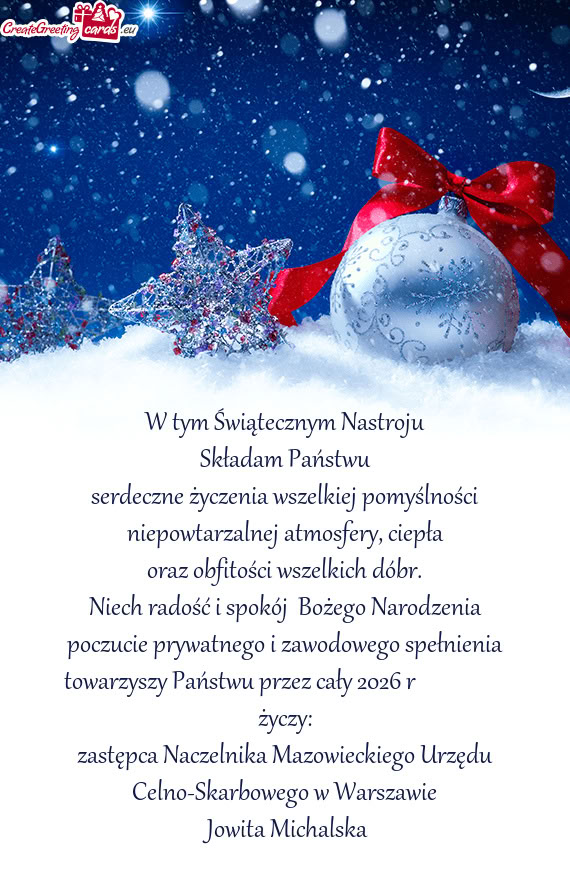 W tym Świątecznym Nastroju