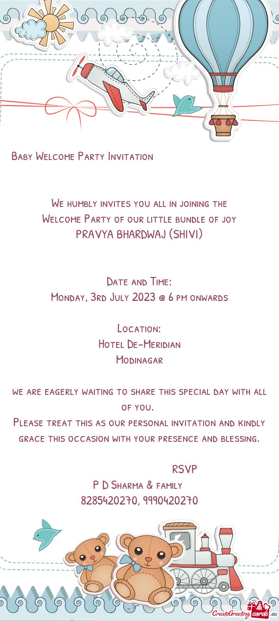 We humbly invites you all in joining the