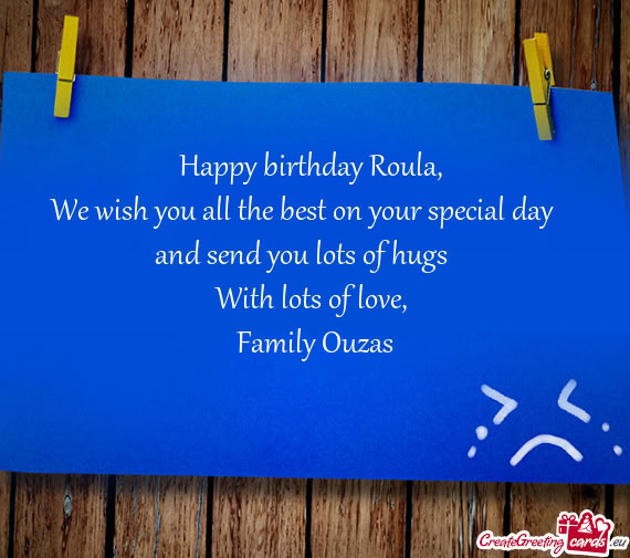 We wish you all the best on your special day 🌹