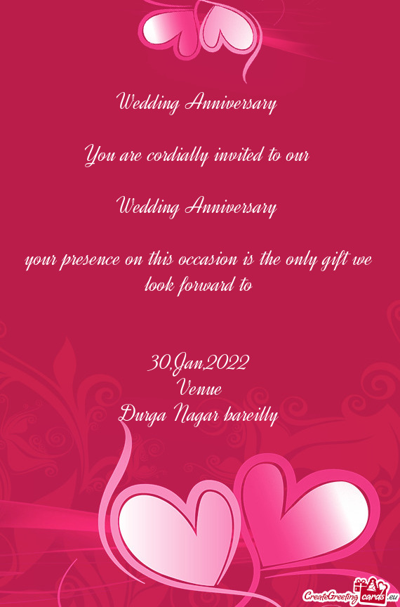 Wedding Anniversary