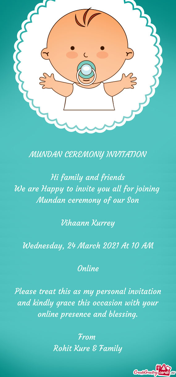 Wednesday, 24 March 2021 At 10 AM