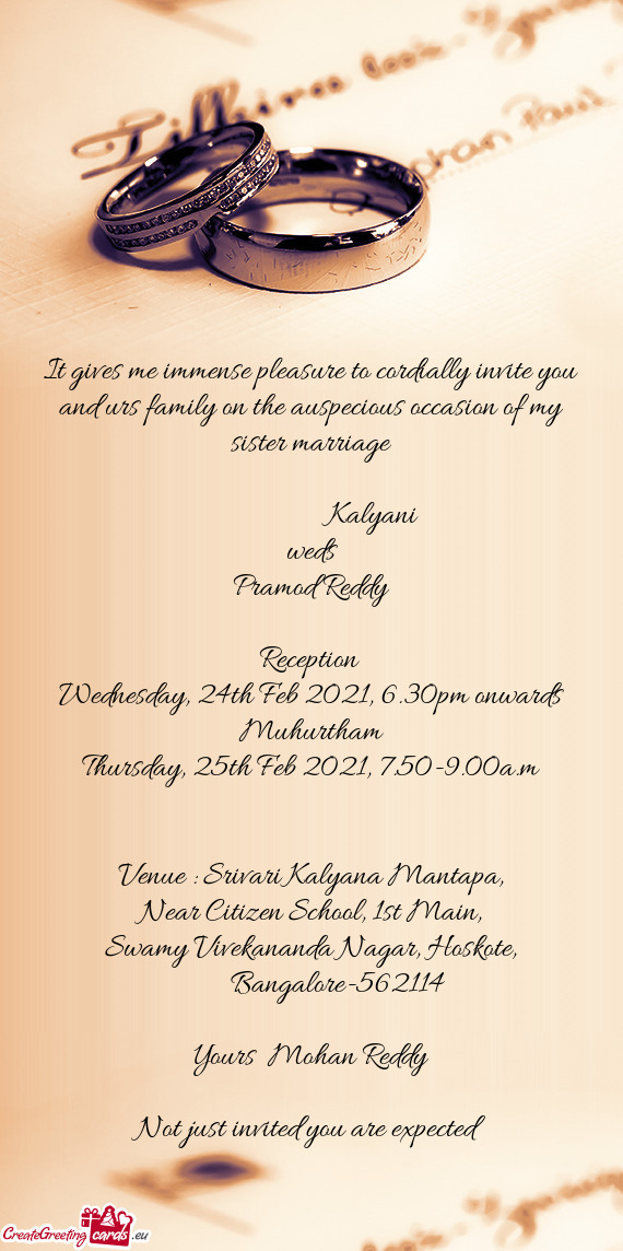 Wednesday, 24th Feb 2021, 6.30pm onwards