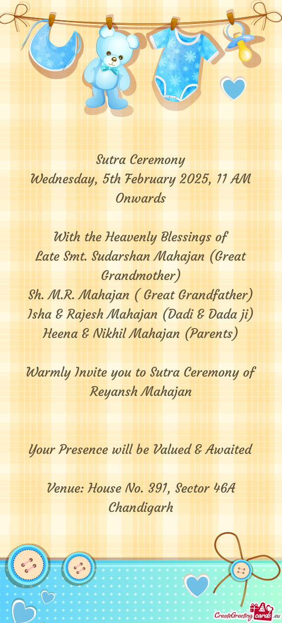 Wednesday, 5th February 2025, 11 AM Onwards