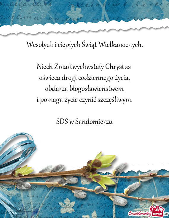 Wesołych i ciepłych Świąt Wielkanocnych