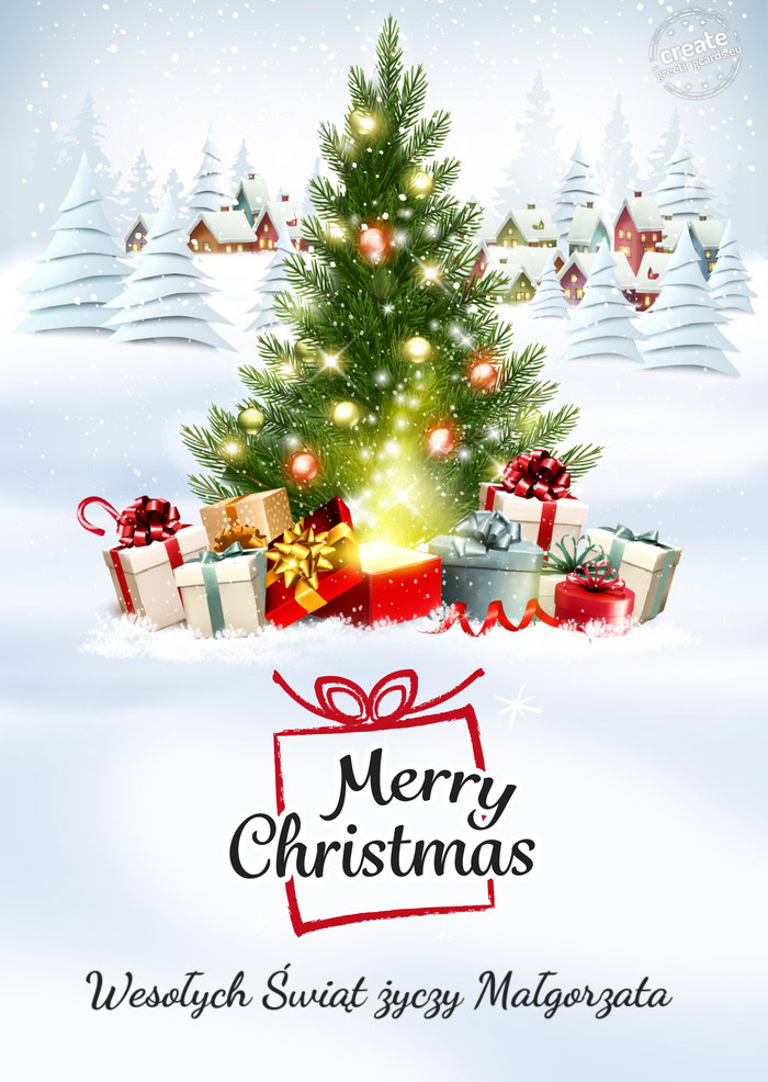 Wesołych Świąt Małgorzata