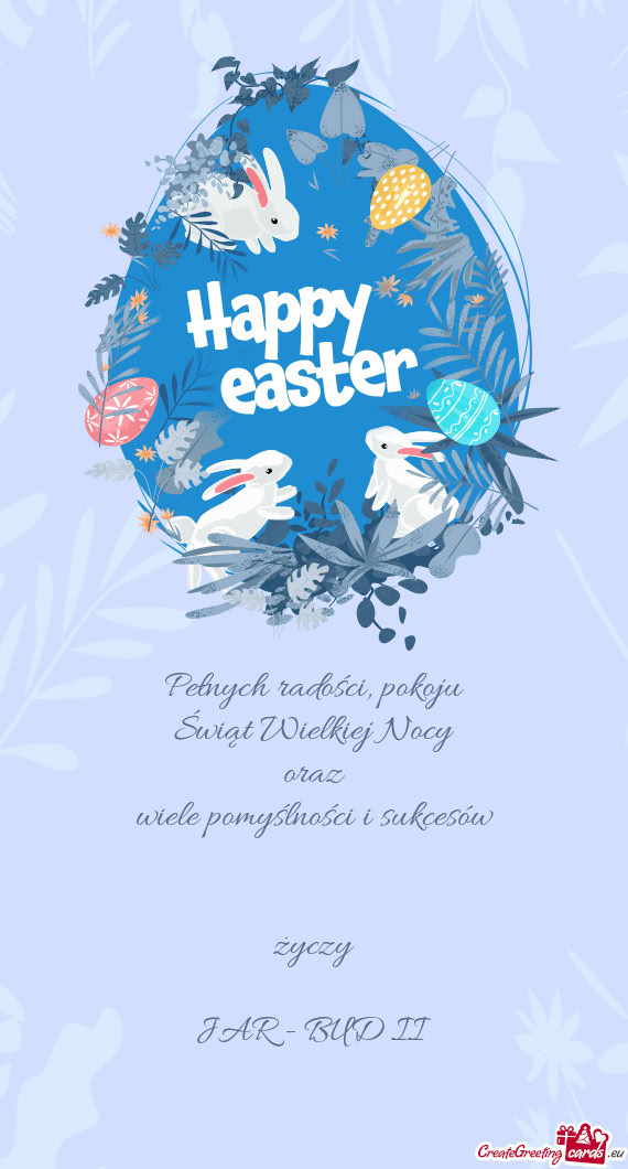 Wiele pomyślności i sukcesów