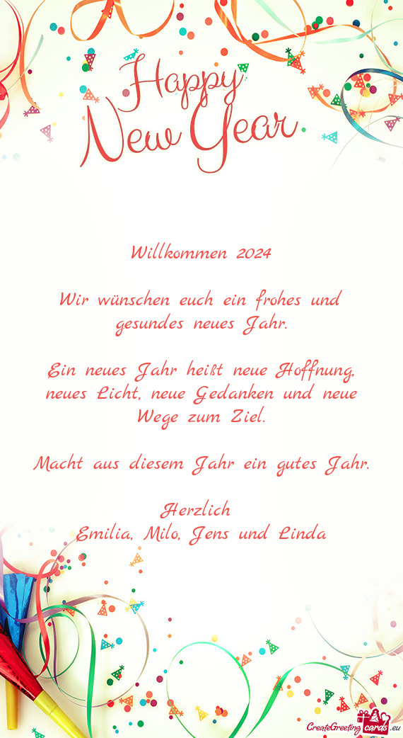 Willkommen 2024