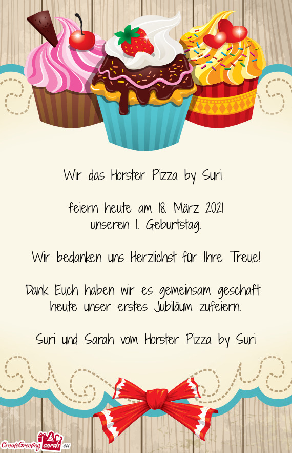 Wir das Horster Pizza by Suri