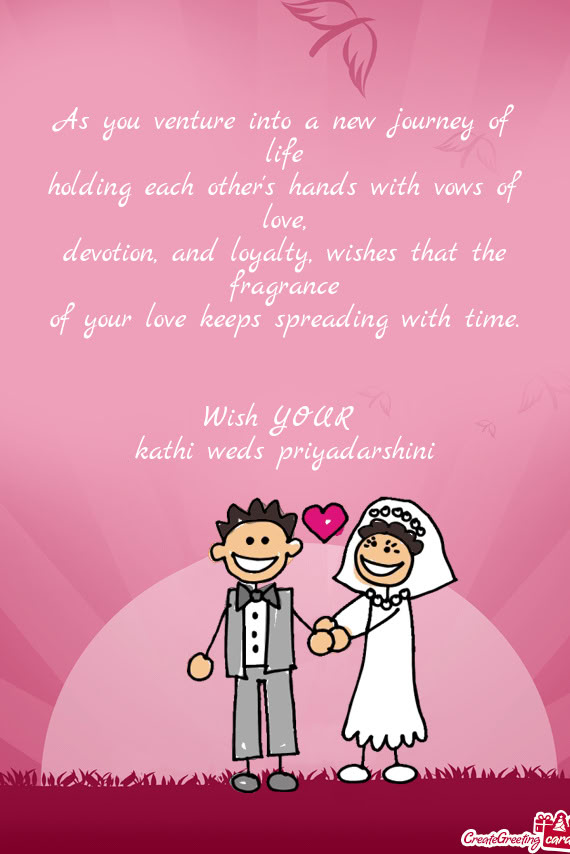 Wish YOUR kathi weds priyadarshini