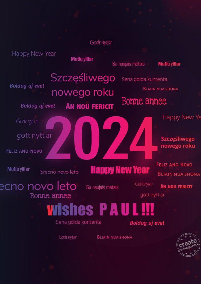 Wishes P A U L