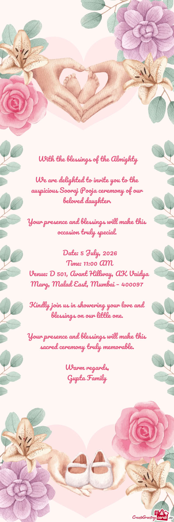 ✨With the blessings of the Almighty