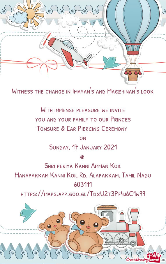 Witness the change in Imayan