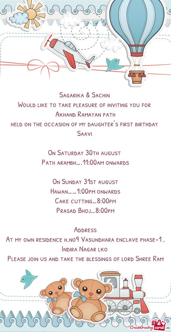 Would like to take pleasure of inviting you for