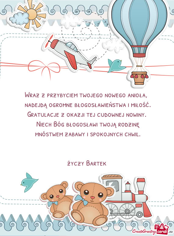 Wraz z przybyciem twojego nowego anioła