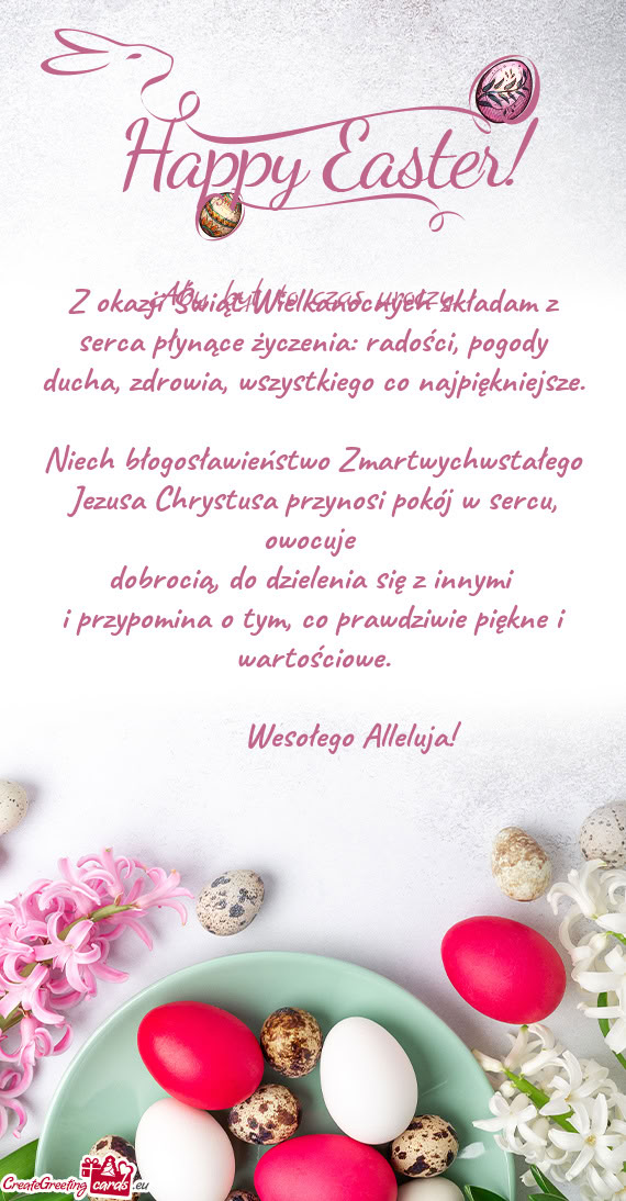 Wszystkiego co najpiękniejsze