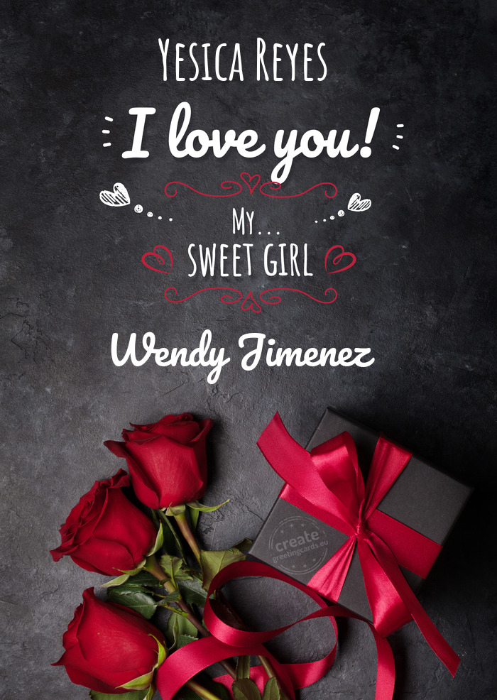 Yesica Reyes My sweet little girl Wendy Jimenez