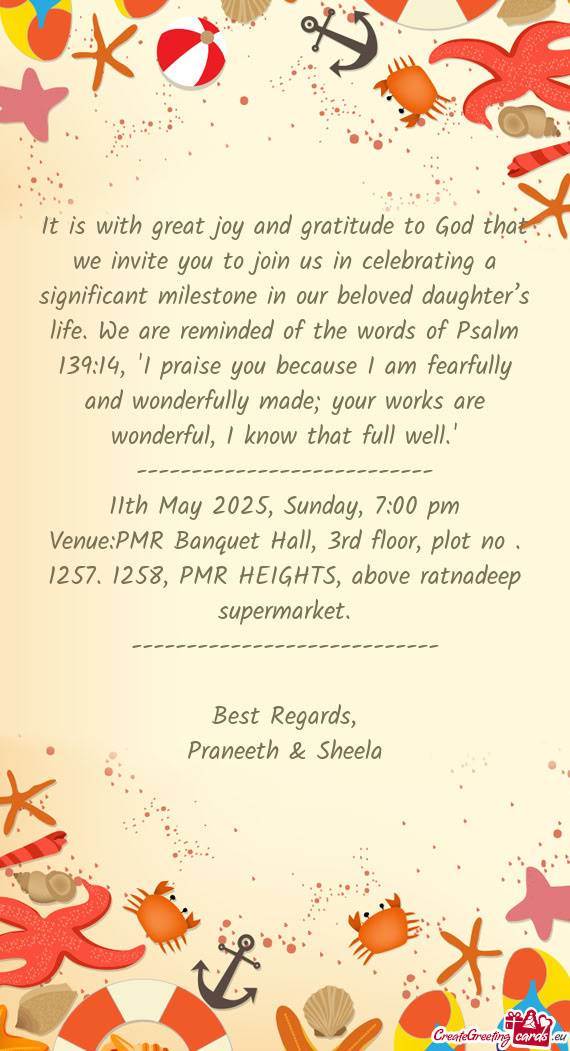 You because I am fearfully and wonderfully made; your works are wonderful, I know that full well."